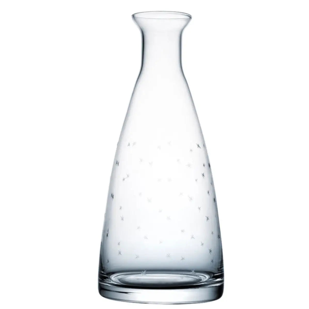 Crystal Table Carafe wtih Star Design