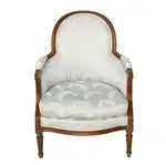 19th C. Louis XVI Beech Wood Arm Chair
