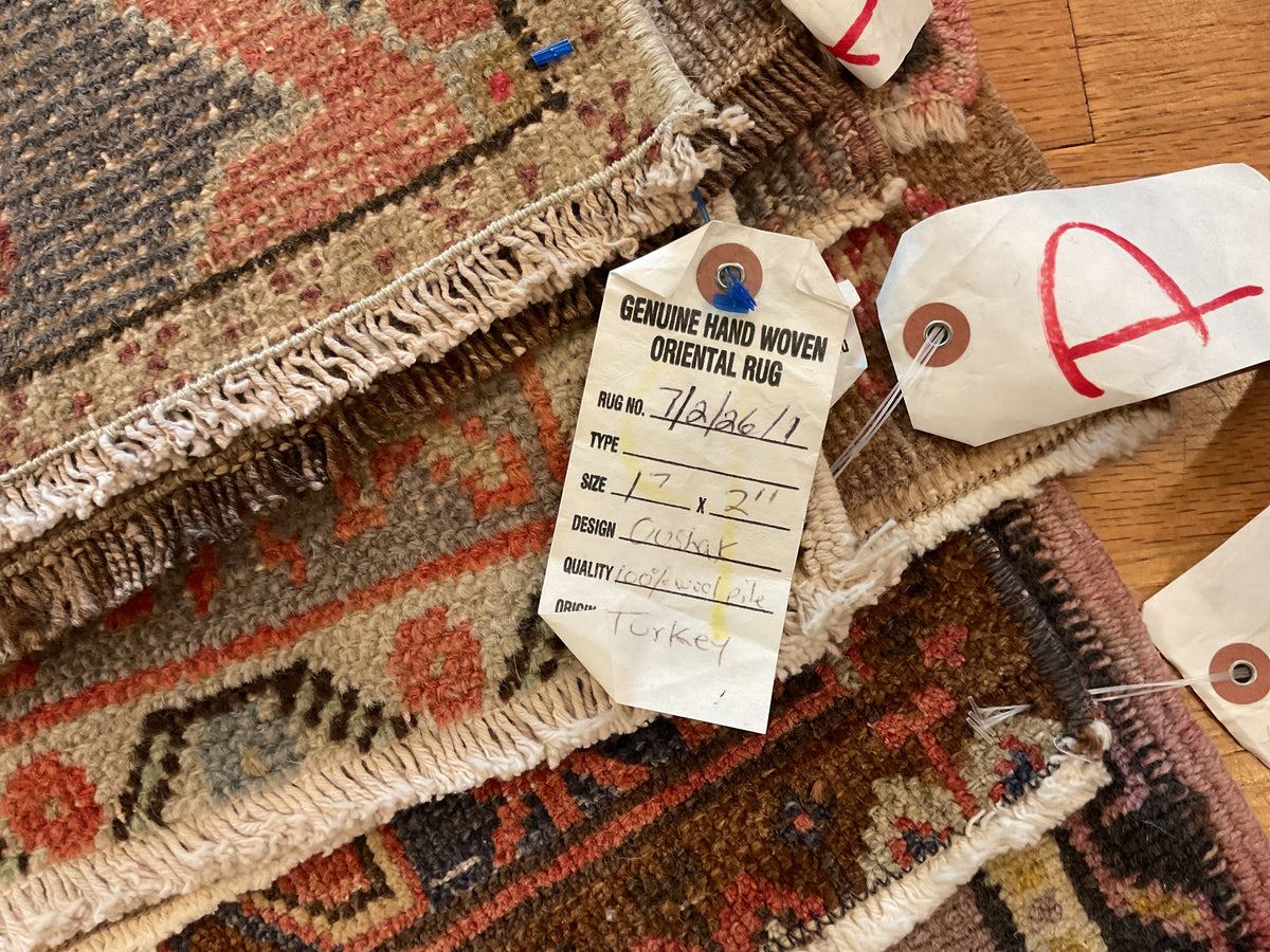 Turkish Oushak Rug# 7/2/26/1