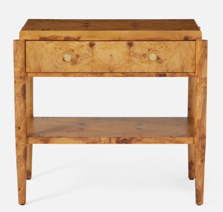 Fenwick Burl Nightstand