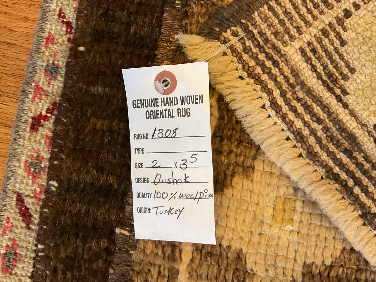 Turkish Oushak Rug# 1308
