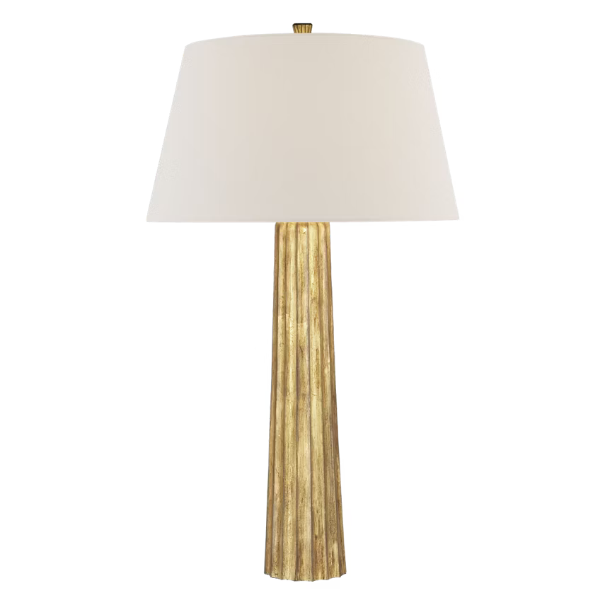 Fluted Spire Large Table Lamp