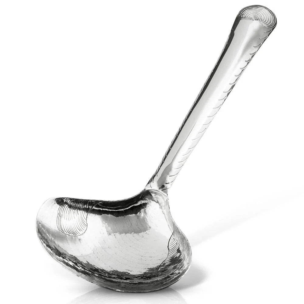 Clam Shell Serving Spoon - Alpaca