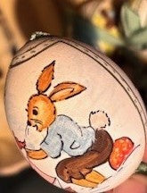 Easter Bunny Egg Ornament