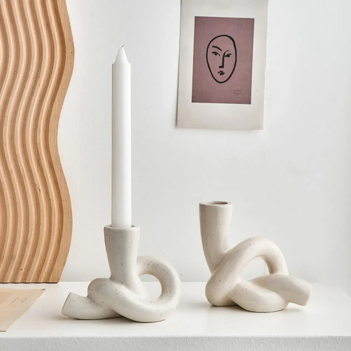 Ceramic Candle Holder