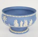 English Wedgwood Blue Jasperware Bowl