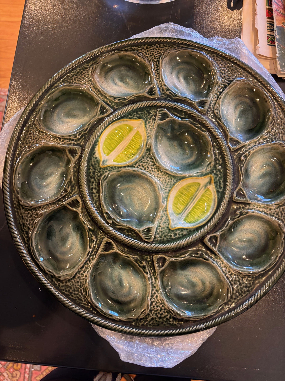 French Lime and Oyster Platter