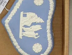 Jasperware Heart Shape Dresser Box