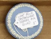 Jasperware Round Dresser Box 3"