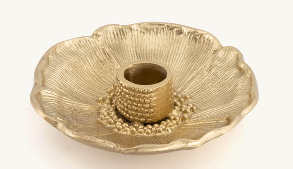 Mia Poppy Candle Holder