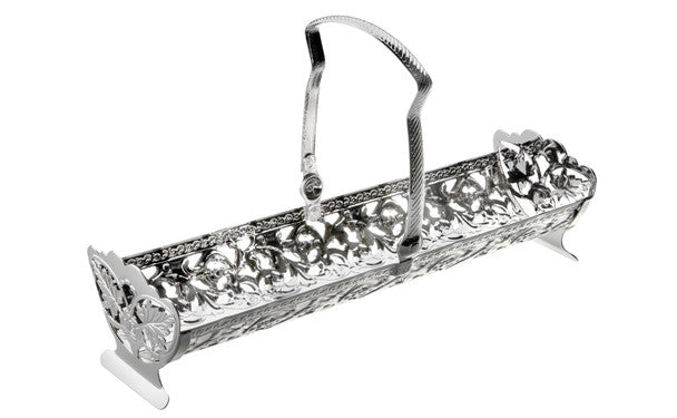Silver Plate Queen Anne Biscuit Holder