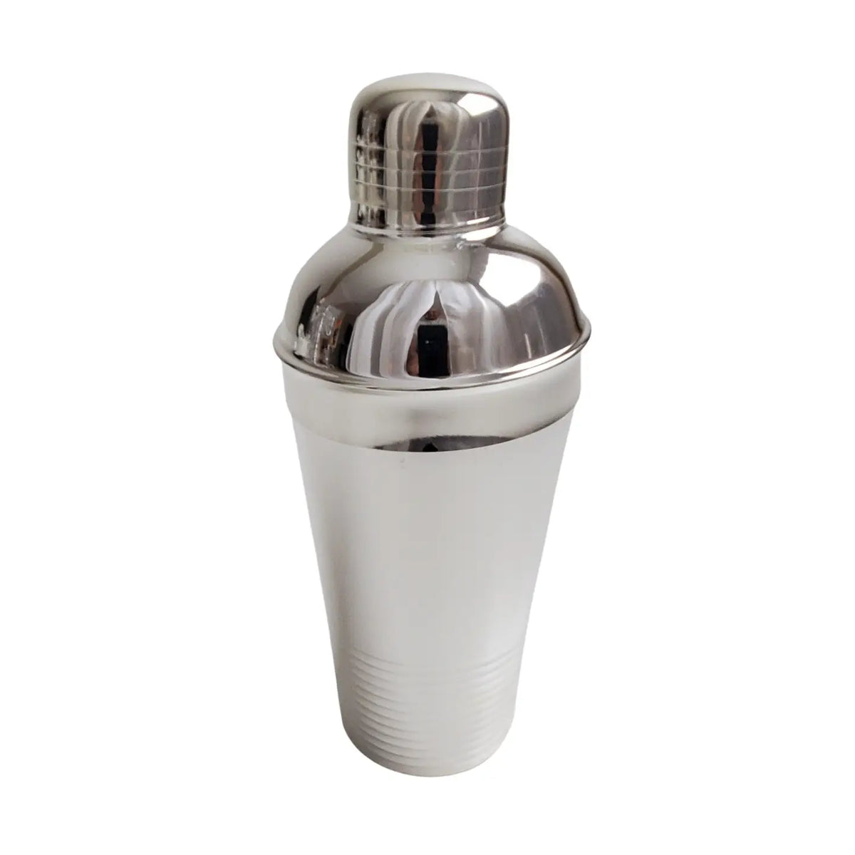 Ribbed Cocktail Shaker - Height 8.25"