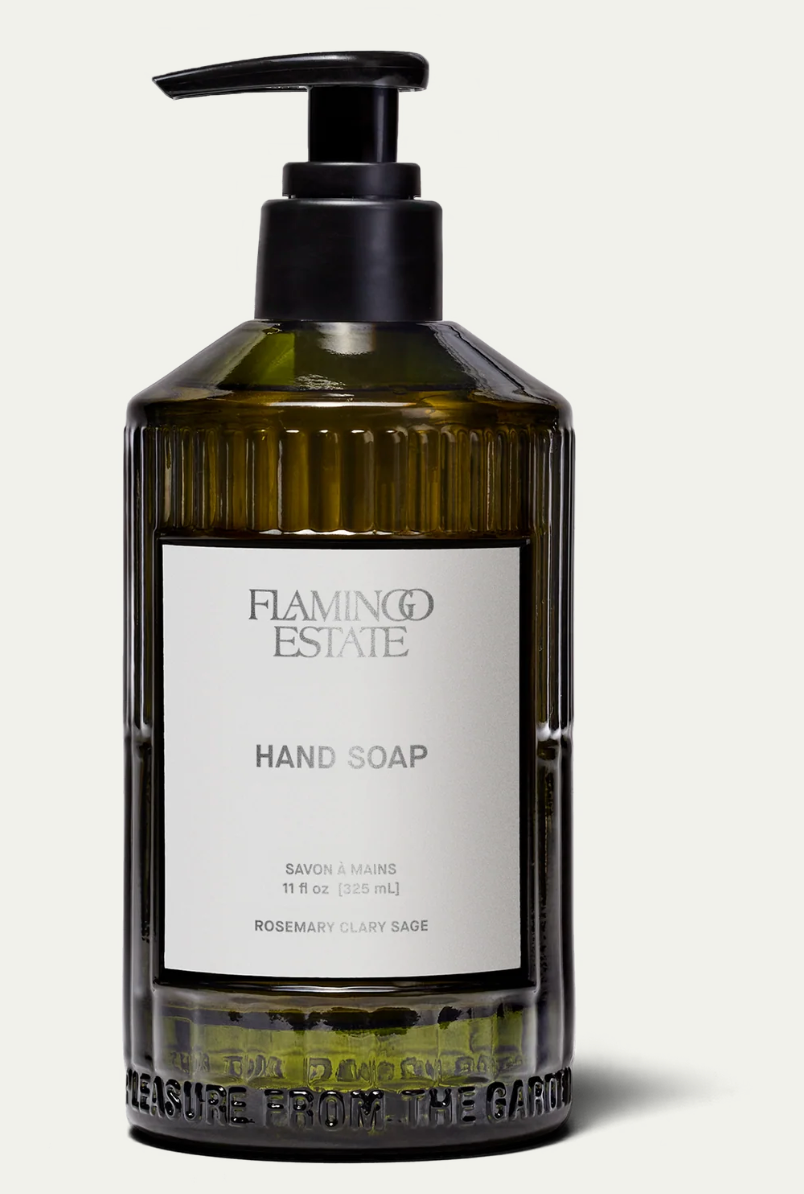 Rosemary Clary Sage Glass Hand Soap