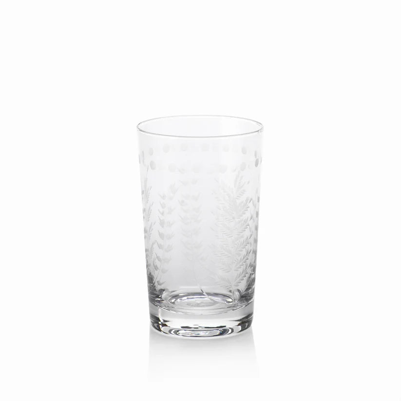 Spring Leaves Highball Glass/Set of 2