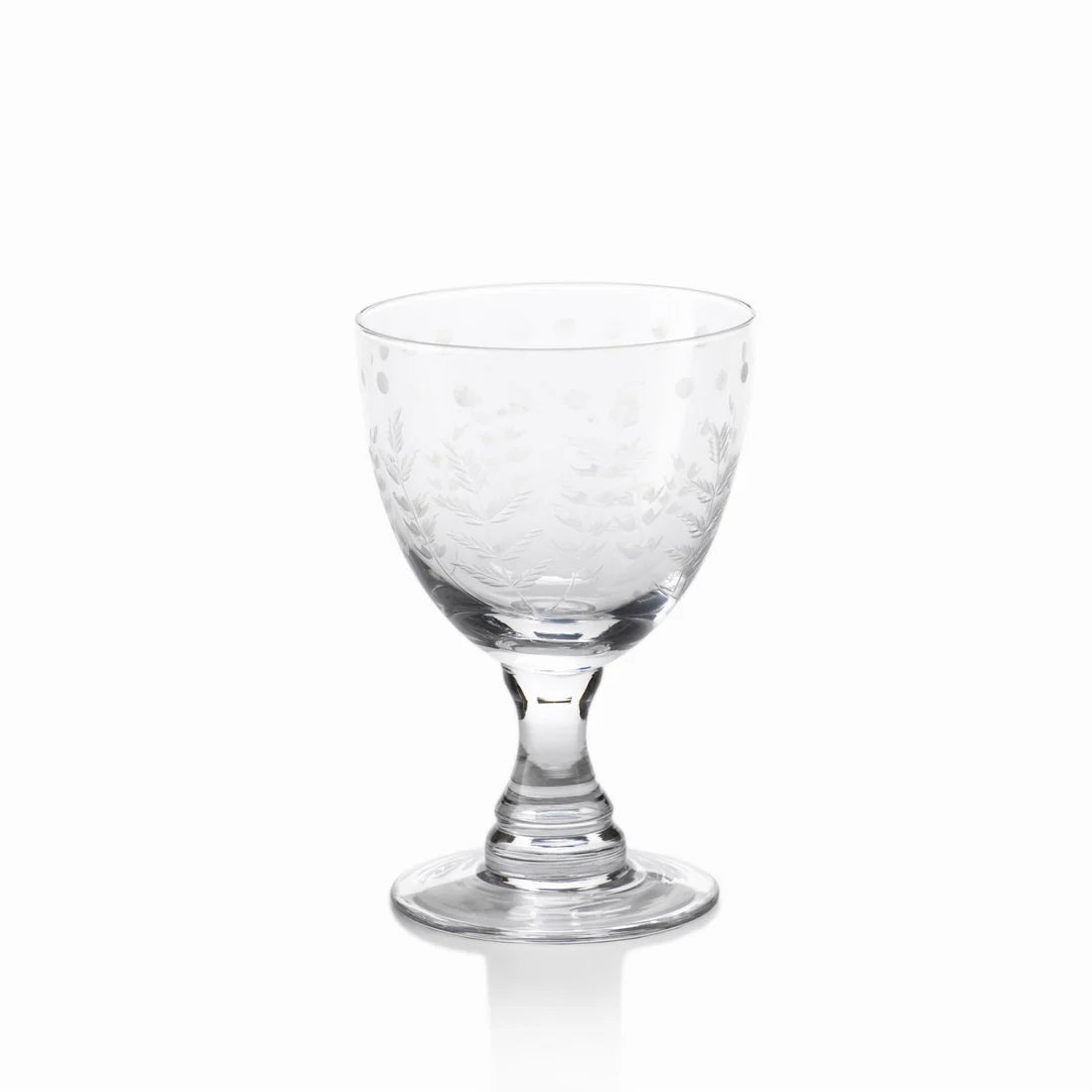 Spring Leaves Wine Glasses/Set of 2
