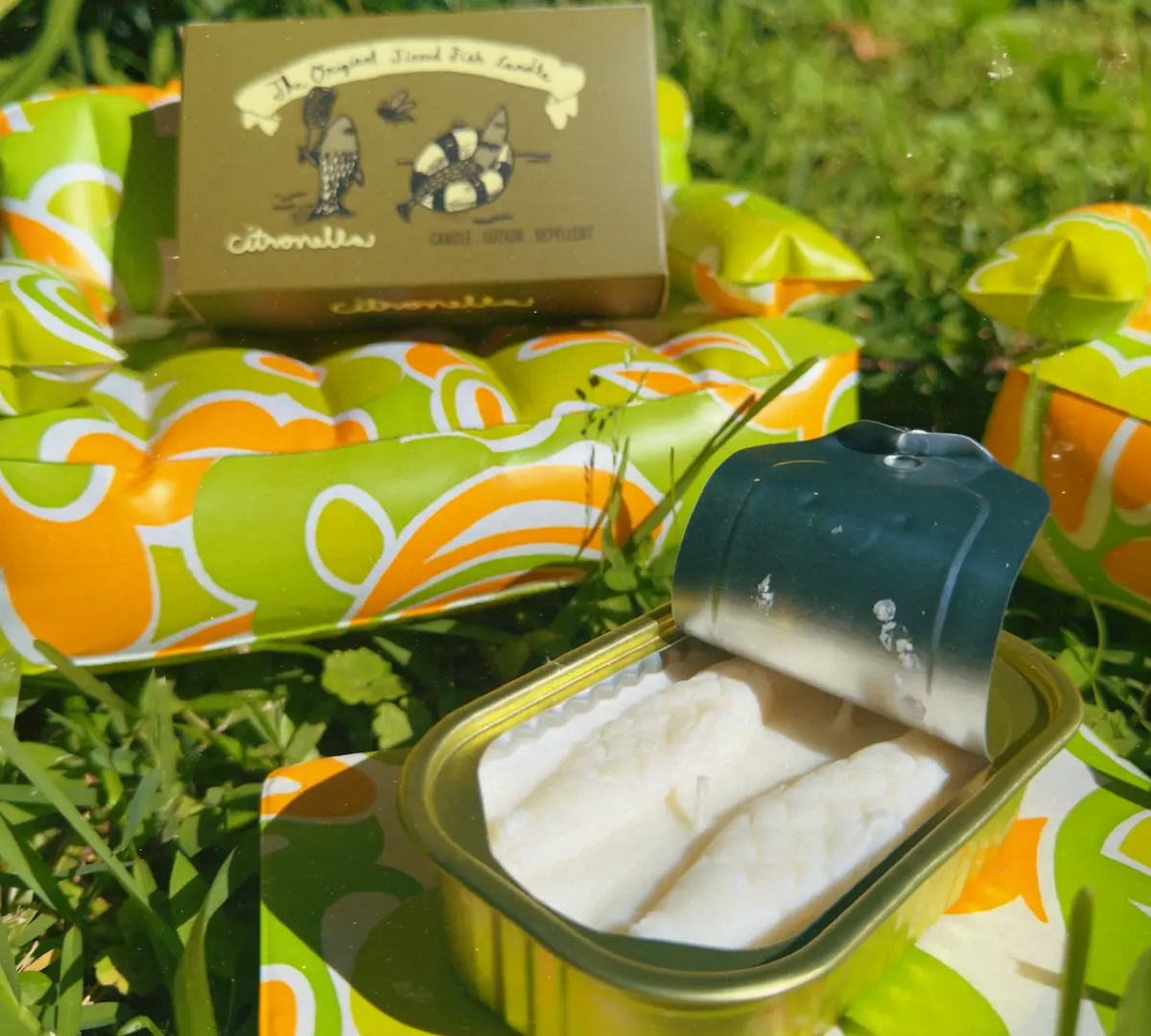 Tinned Fish Candle