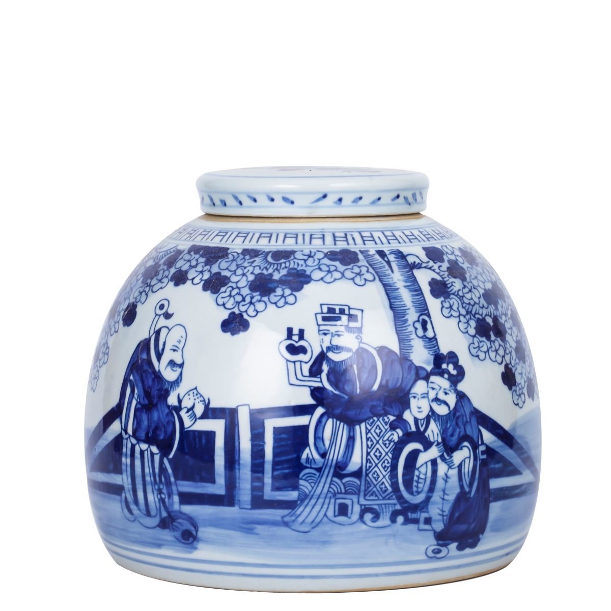 Wise Men Ming Jar