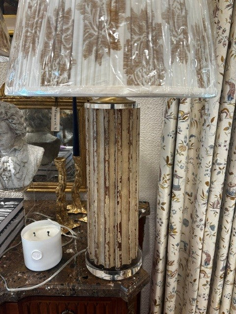 Wood Ridge Column Lamp