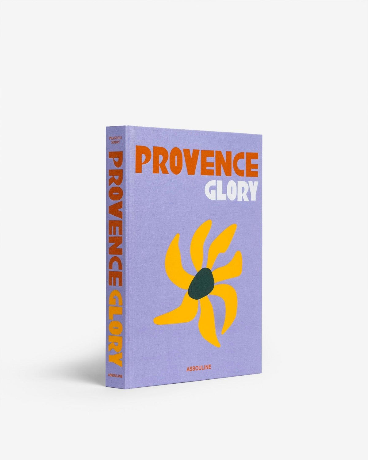 Assouline coffee table book, purple provence glory hardcover book