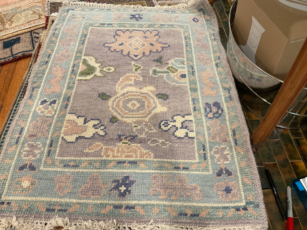 Indo Oushak Rug #21***