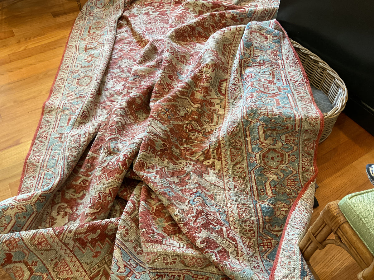 Persian Heriz Rug# 11/1/24