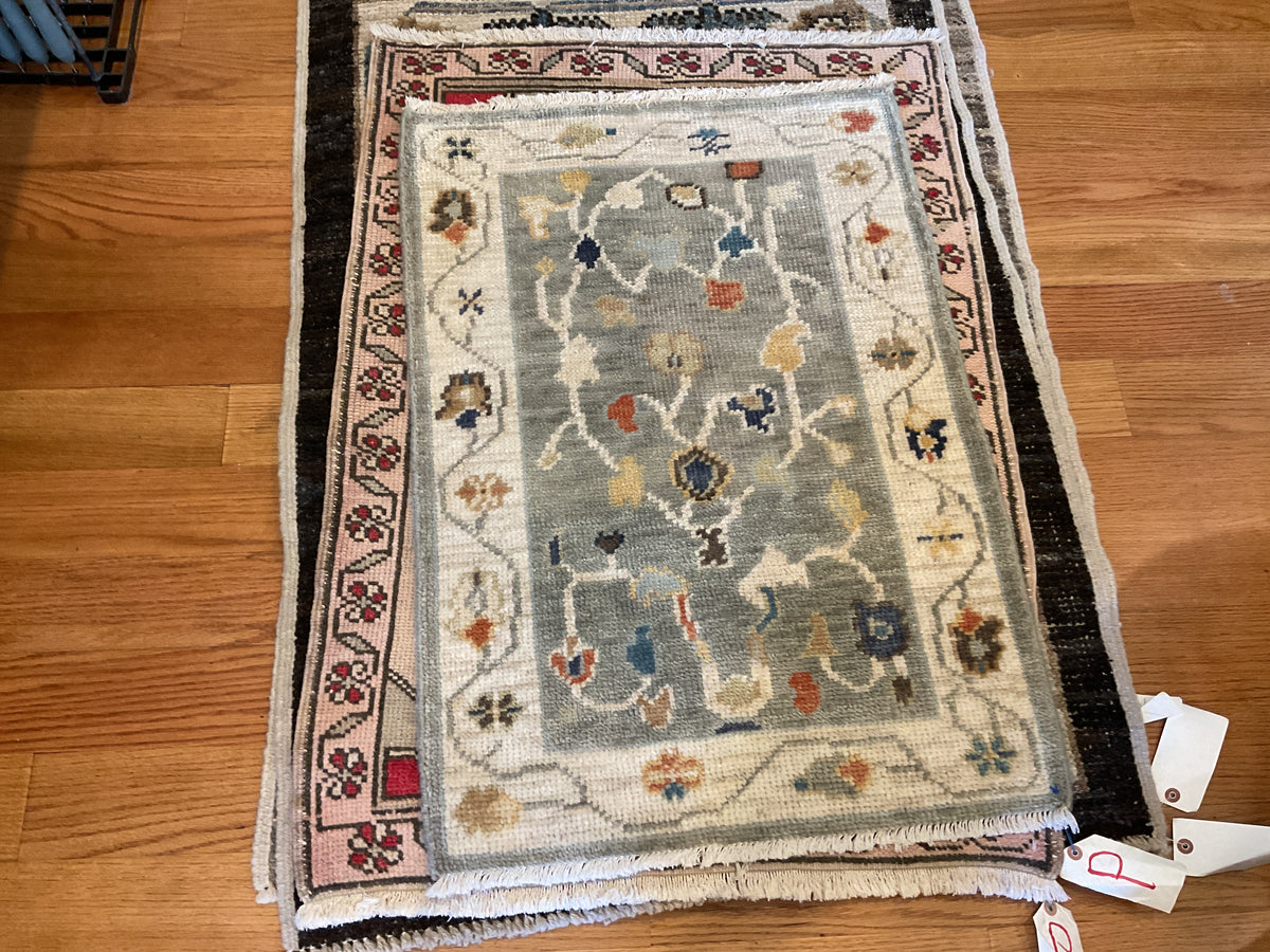 Turkish Oushak Rug# 1217