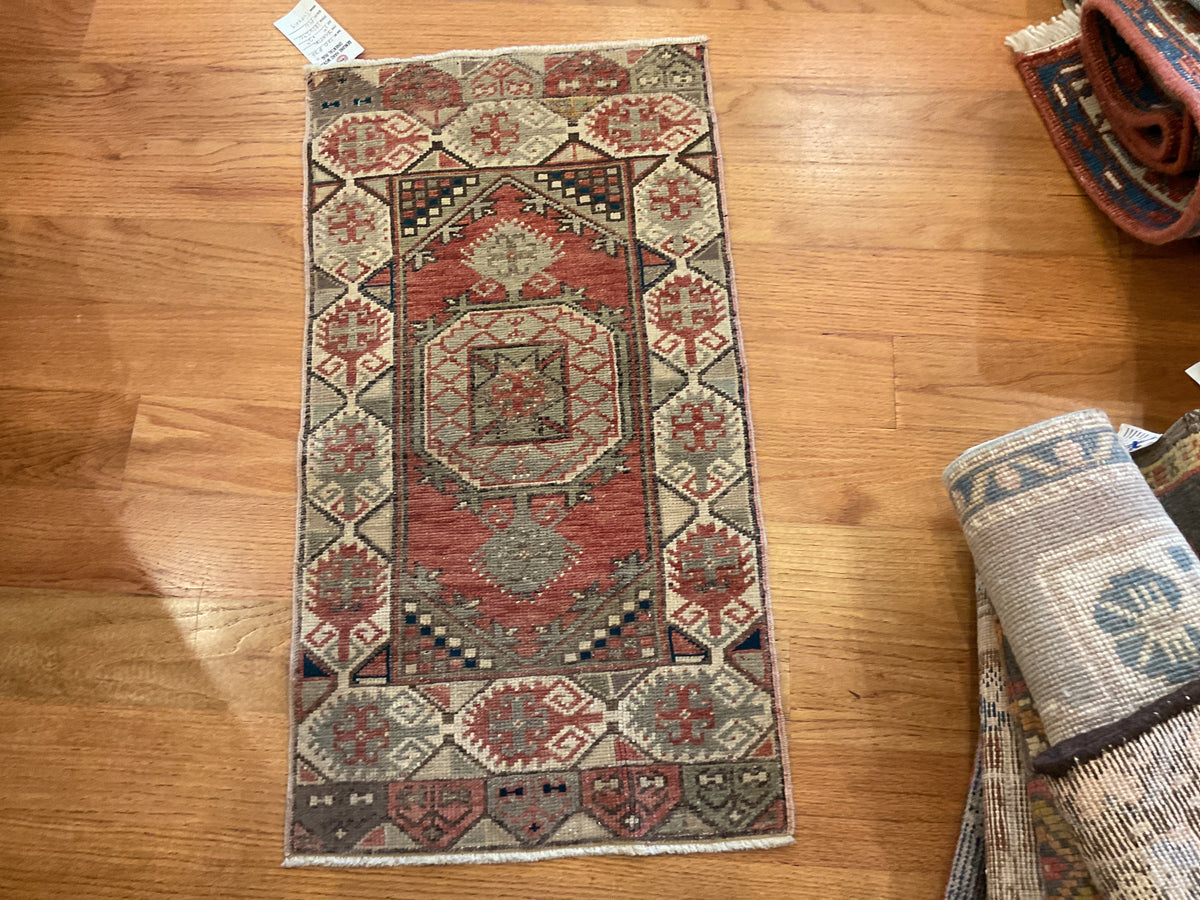 Turkish Yastik rug# 120#25