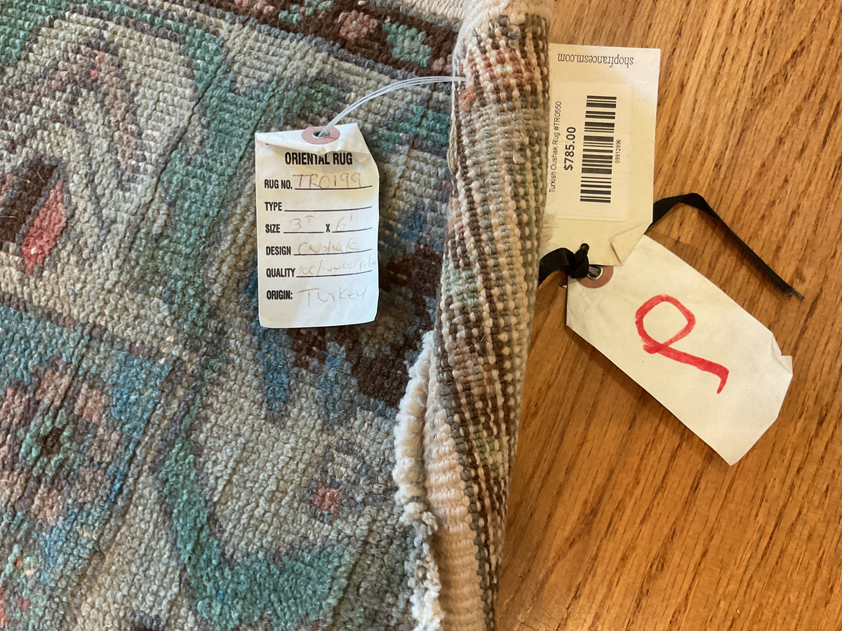 Turkish Oushak Rug # TR0199