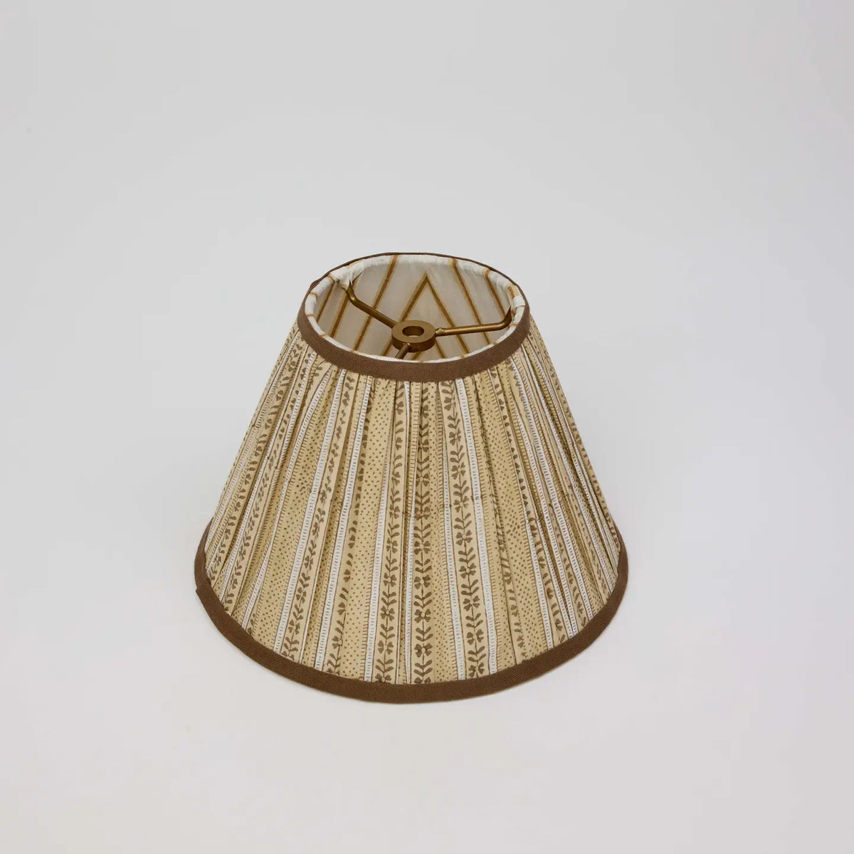 Block Printed Lamp Shade