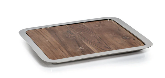 Brasserie Steel and Acacia Wood Board