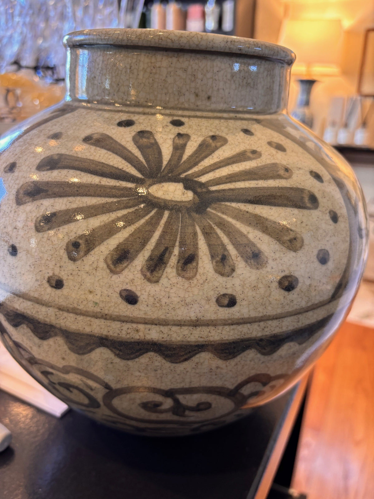 Brown Asian Pot