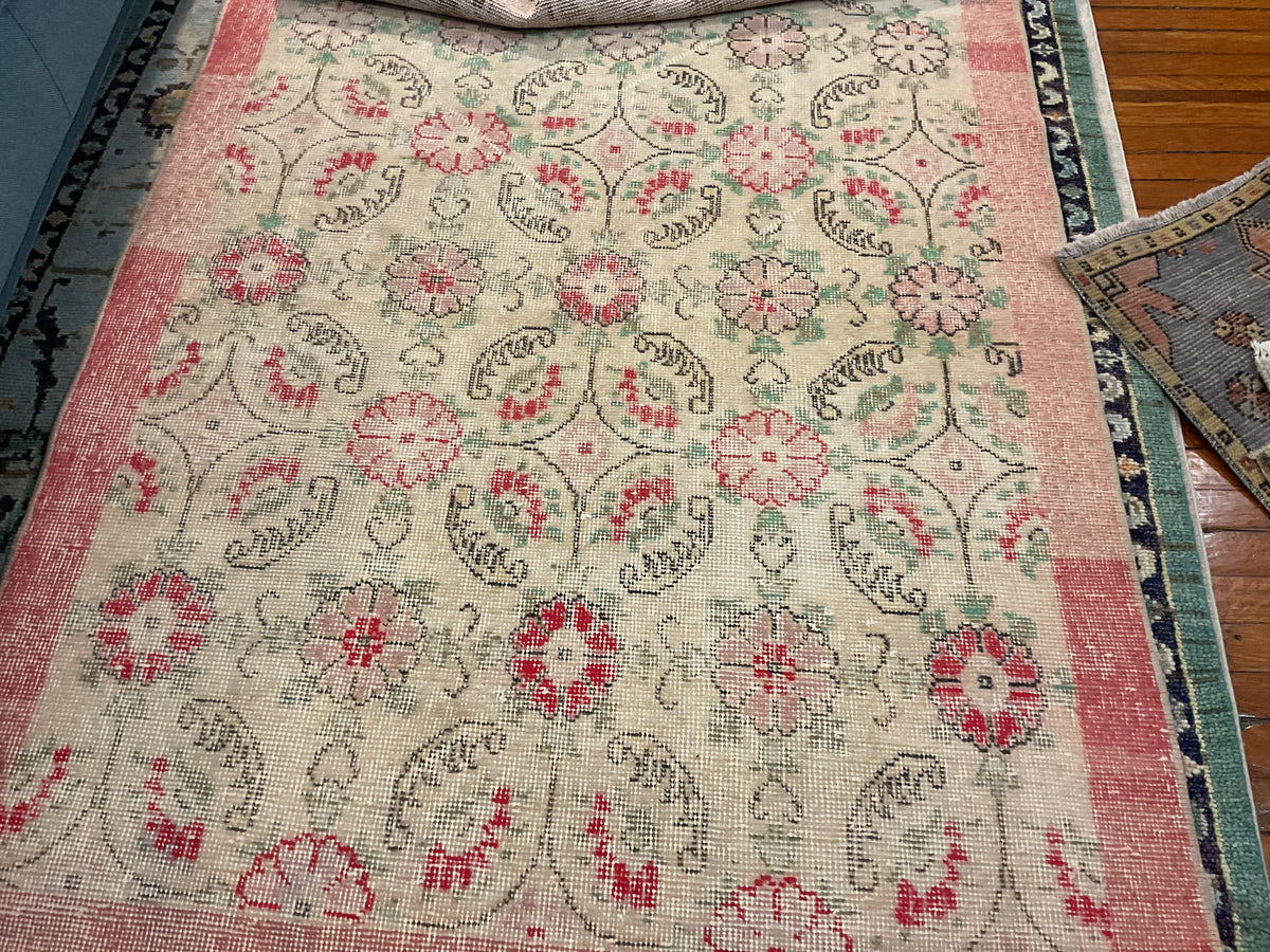 Turkish Oushak Rug#3***