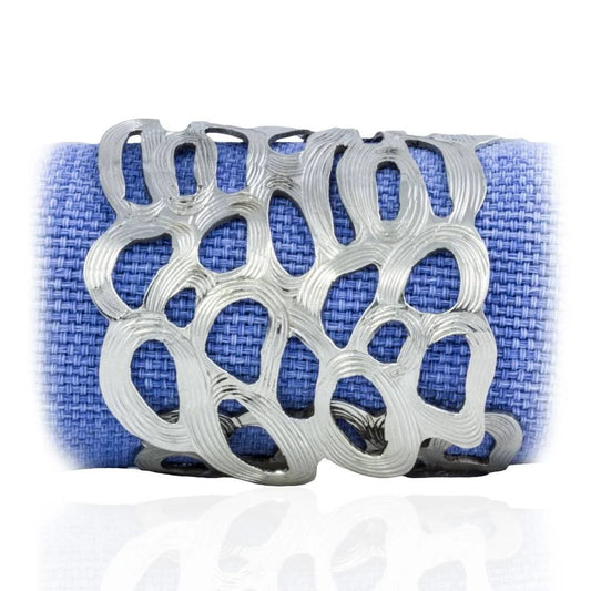 Cactus Mesh Napkin Rings - Alpaca Set of 6
