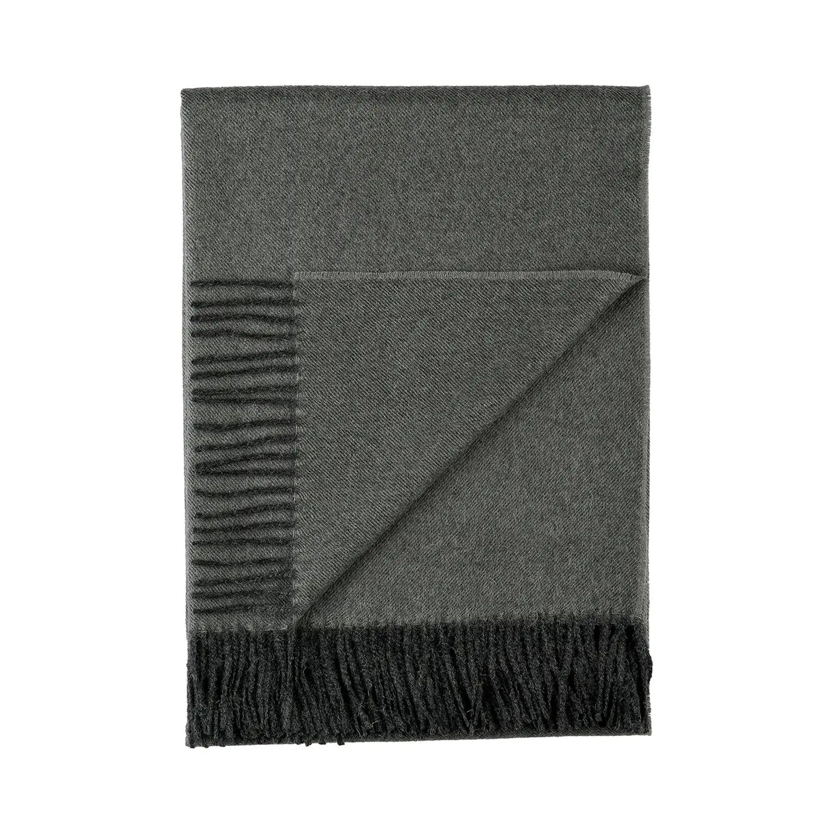 Carbon Alpaca Throw