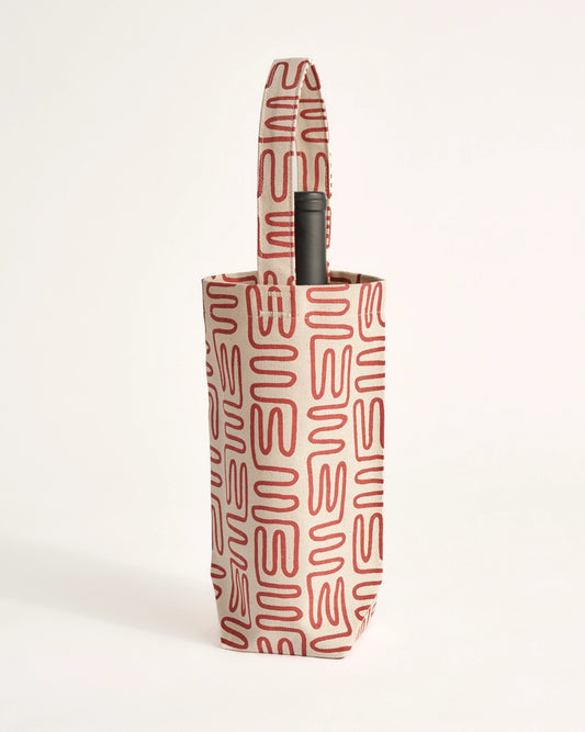 Canvas Wine Tote