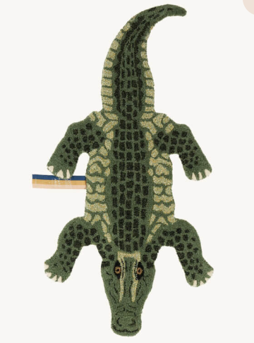 Coolio Crocodile Rug Small