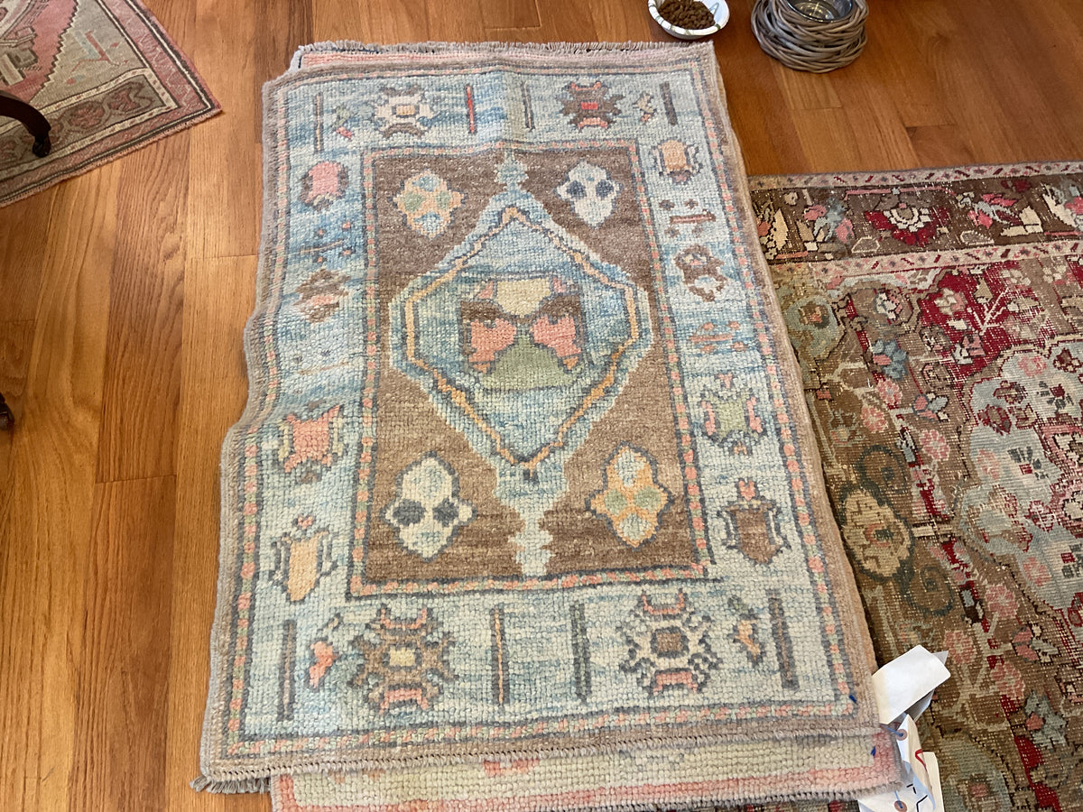 Turkish Oushak Rug# 4/24/24/20