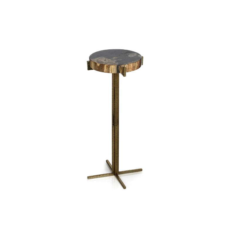 Fortaleza Petrified Wood Cocktail Table