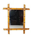 Franch Faux Bamboo Mirror