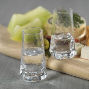 Hammered Shot Glass/ Set of 2