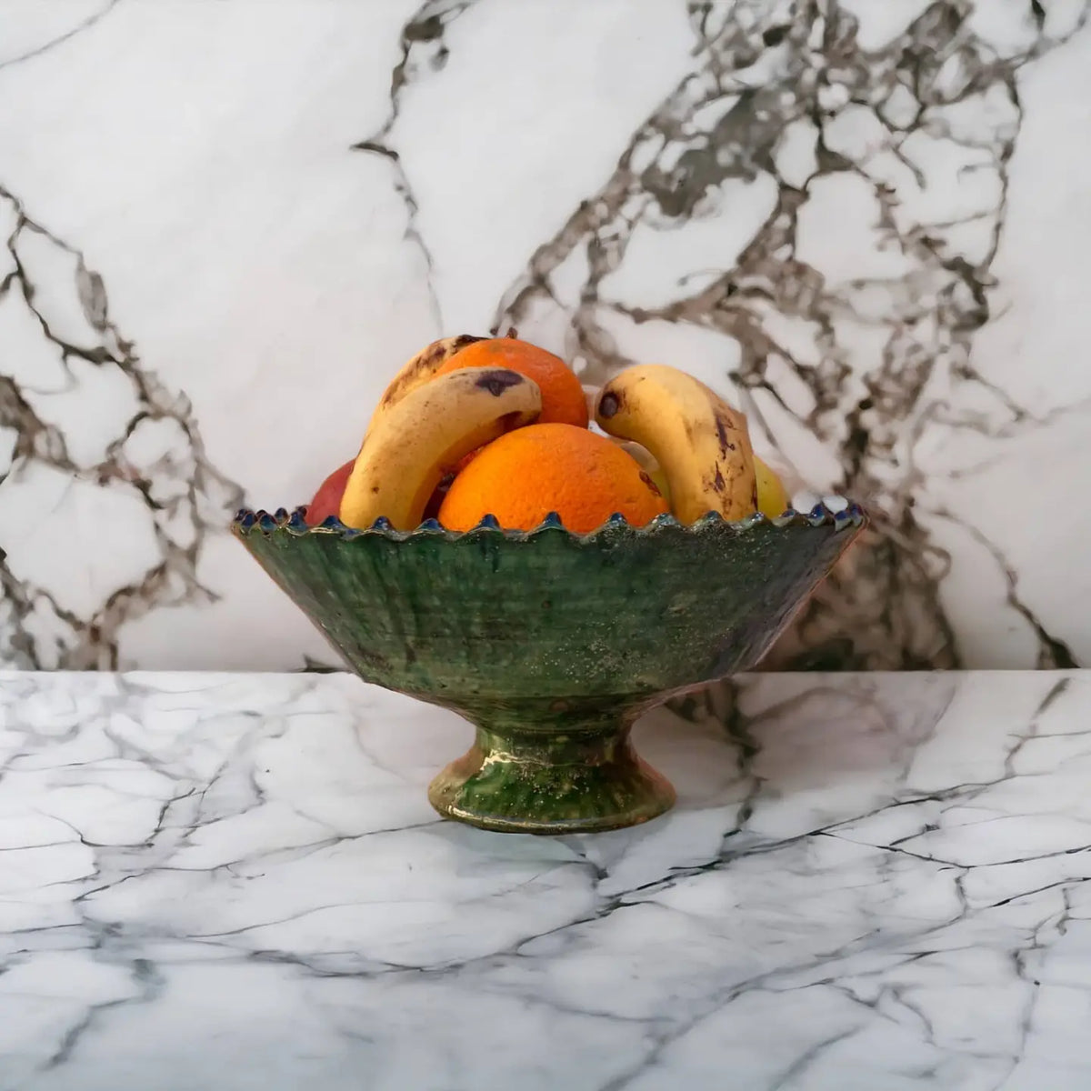 Handmade Tamegroute Fruit Bowl