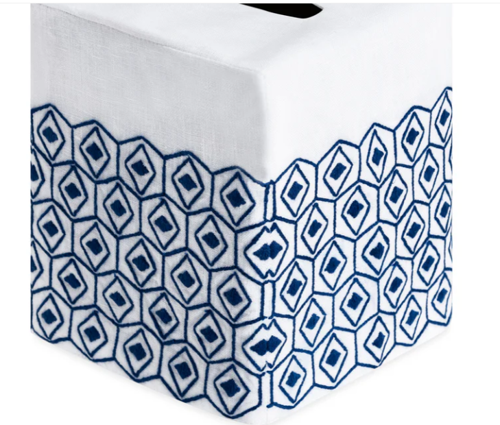 Hexigon Tissue Box Cover