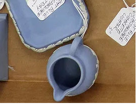 Jasperware Small Pitcher 2"