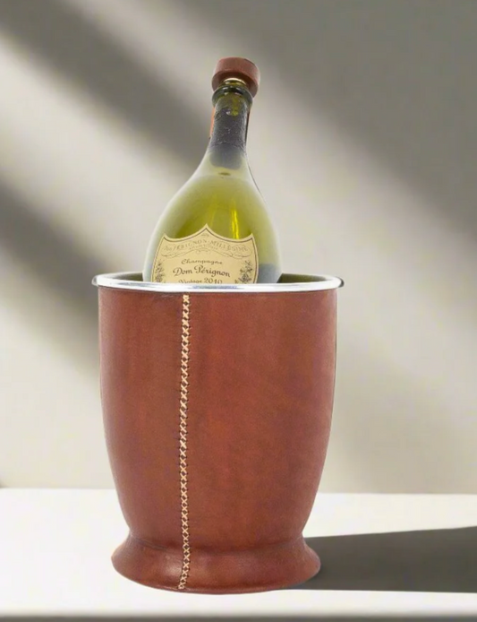 Leather Champagne Bucket