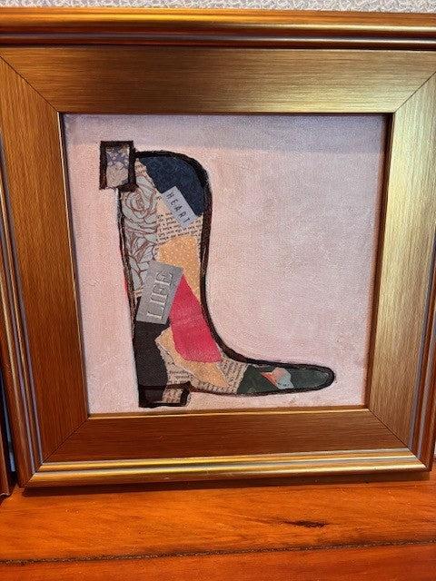 Life Boot Painting by Kendall Boggs