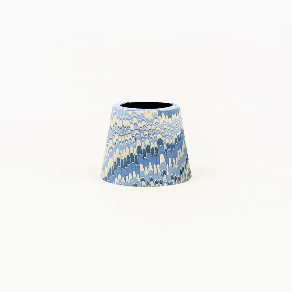 Marbled Blue Lamp Shade