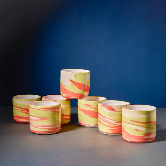 Marbled Ceramic Espress Tumbler