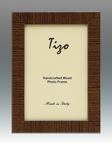 Narrow Natural Grain Italian Wood Frame 4x6