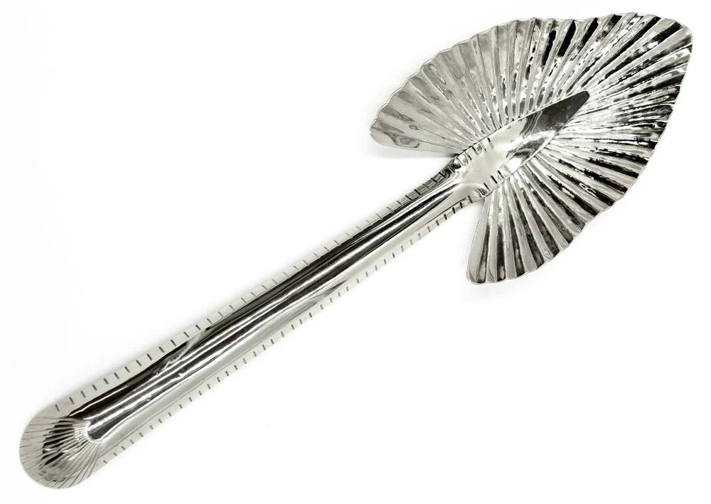 Palm Frond Serving Spoon - Alpaca