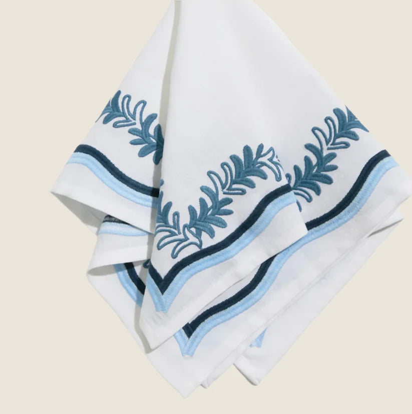 Palmerie Lapis Napkins Set/4